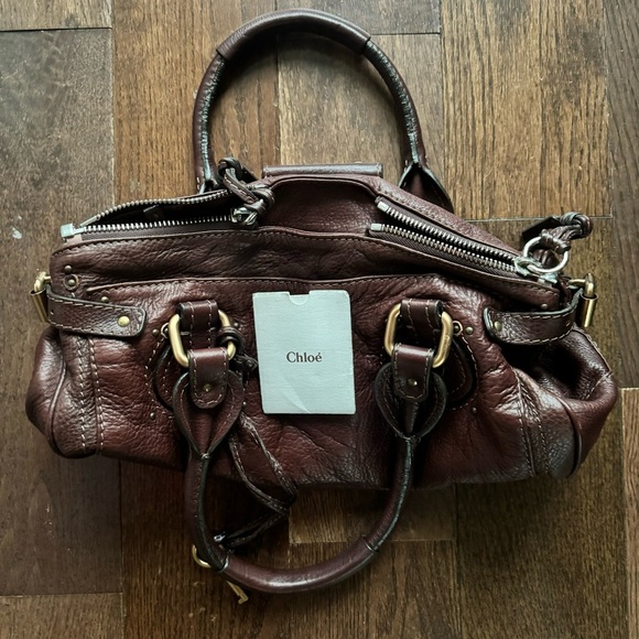 Chloe Paddington Bag in Deep Brown - Picture 1 of 6